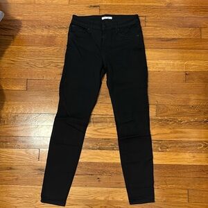 Black Skinny Ankle Jeans